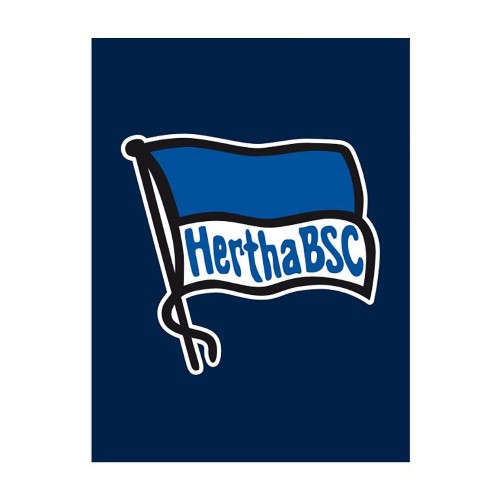 Hertha BSC Fleecedecke im Sitzkissen Fanartikel Lizenz 