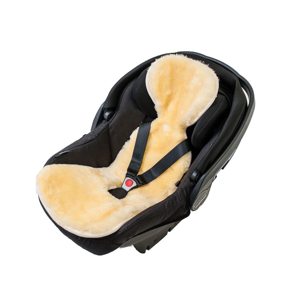 Altabebe MT4022L Lammfell Sitzauflage für Babyschale