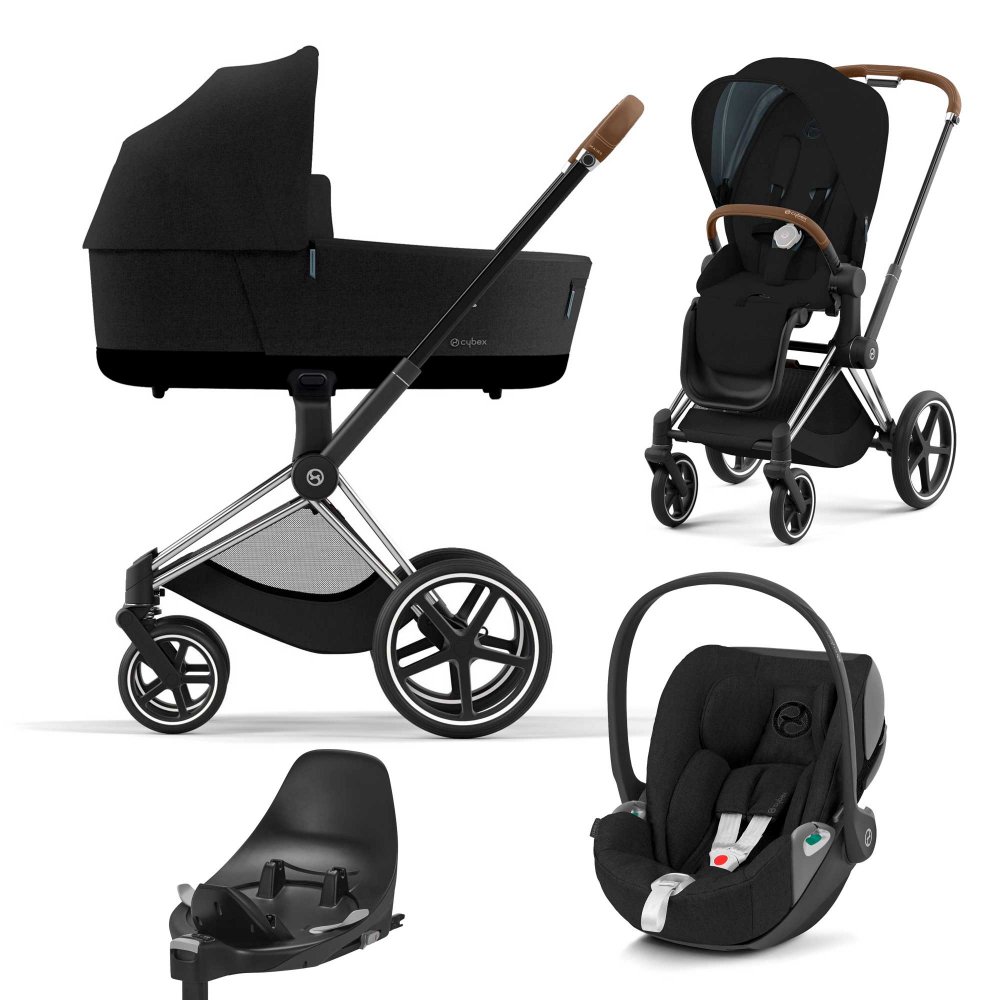Order the Cybex Priam 4 Stroller Complete - Chrome Brown Frame