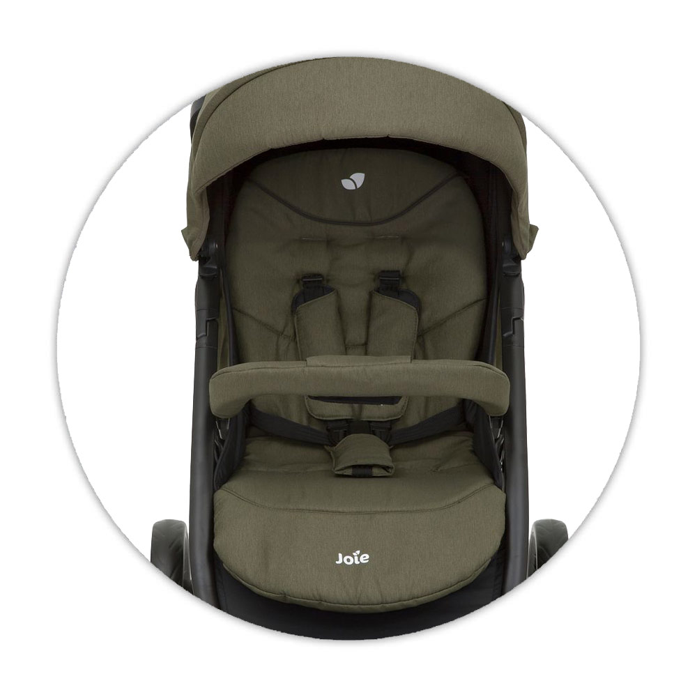 Joie Ersatzteil kompletter Sitzbezeug für Buggy Litetrax 4 - Kidscomfort