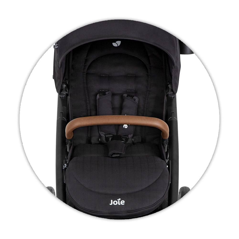 Joie Ersatzteil kompletter Sitzbezug für Buggy Mytrax Pro inkl. Rückenlehne  - Kidscomfort