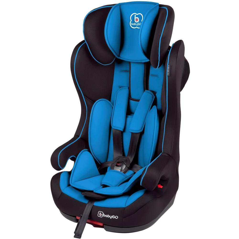 babyGO Sitzerhöhung Bursa III nach neuer I-Size Norm - Kindersitzerhöhung  mit verstellbarem Isofix - Kindersitz/Autositz für Kinder (ca. 15-36 kg)